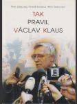 Tak pravil Václav Klaus - náhled