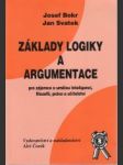 Základy logiky a argumentace pro zájemce o umělou inteligenci, filozofii, práva a učitelství - náhled