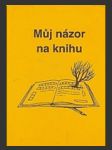 Můj názor na knihu - náhled