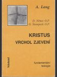 Kristus vrchol zjevení - Fundamentální teologie - náhled