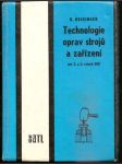 Technologie oprav strojů a zařízení pro 2  a 3 ročník  sou - náhled