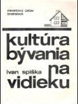 Kultúra bývania na vidieku - náhled