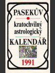 Pasekův kratochvilný astrologický kalendář 1991 - náhled