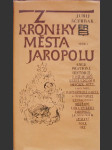 Z kroniky města Jaropolu - náhled