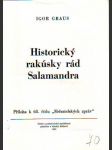 Historický rakúsky rád Salamandra - náhled
