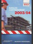 Katalog elektronářadí 2003/2004 - náhled