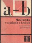 Matematika v otázkách a heslech - náhled