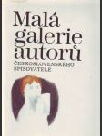 Malá galerie autorů Československého spisovatele - náhled