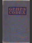 Gehes Codex - náhled