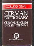 German-english, english-german dictionary (německo-anglický, anglicko německý slovník) - náhled