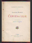 Červená Lilie - náhled