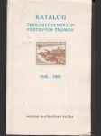 Katalog československých poštových známok 1945-1969 - náhled