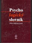 Psychologický slovník - náhled