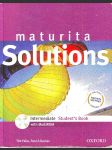 Maturita solutions intermediate workbook, student s book - náhled