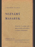 Neznámý masyryk - náhled