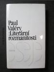 Paul Valéry: Literární rozmanitosti - náhled