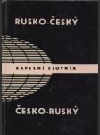 rusko-český, česko-ruský kapesní slovník - náhled