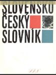 Slovensko - český slovník - náhled