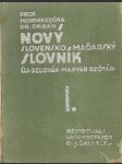 Slovensko - Maďarský slovník I-II - náhled