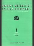 Pokroky matematiky,fyziky a astronomie 1972 17.roč. - náhled