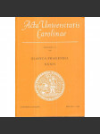 Acta Universitatis Carolinae. Philologica 1-3/1990 - náhled