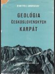 Geológia Československých Karpát 1. - náhled