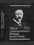 Výbor z korespondence filologa Josefa Krále - náhled