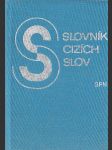 Slovník cizích slov - náhled