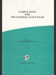 Sample testes for The General State Exam - náhled