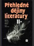 Přehledné dějiny literatury ii. - náhled