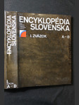 Encyklopédia Slovenska. Zväzok I. (A-D) - náhled