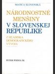 Národnostné menšiny v Slovenskej republike - náhled