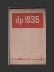 Kalendář Družstevní Práce DP 1935, Kalendář českých romantiků - náhled