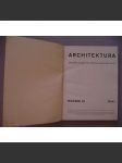Architektura, ročník III., 1941 (Spojené časopisy Stavba, Stavitel, Styl), časopis - náhled