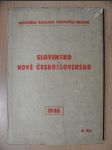 Slovensko : Nové Československo 1946 (Novotného katalogy poštovných známok) - náhled