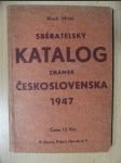 Sběratelský katalog známek Československa 1947 - náhled