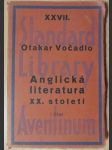 Anglická literatura XX. století : (1901-1931) - náhled