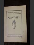Werther: lyrické drama o 3 dějstvích - náhled