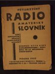 Radioamatérský slovník pětijazyčný : český, esperantský, německý, francouzský, anglický ... - náhled