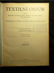 Textilní obzor; Publikace spolku československých průmyslníků textilních (1924) - náhled