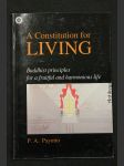 A Constitution for Living : Buddhist Principles for a Fruifull and Harmonious Life - náhled