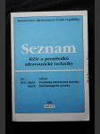 Seznam léčiv a prostředků zdravotnické techniky [1992] Prostředky zdravotnické techniky Stomatologické výrobky Léčiv - náhled