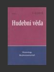 Hudební věda - náhled