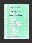 Promenade et Petite Ballade - saxophon - náhled