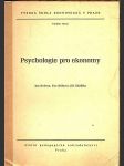 Psychologie pro ekonomy - náhled