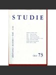 Studie, číslo 73 (exilové vydání) - náhled