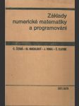 Základy numerické matematiky a programování - náhled