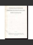 Československá uměleckohistorická bibliografie za rok 1985 - náhled
