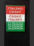Italsko český slovník - náhled