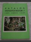 Katalog exotických rostlin - náhled
